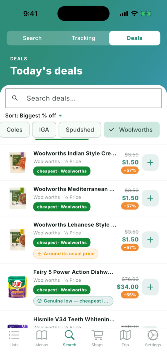 Deals